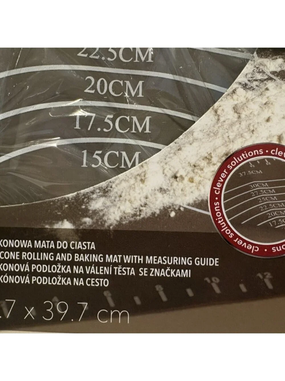Florina Anide Silicone Rolling and Baking Mat with Measuring Guide 19.5